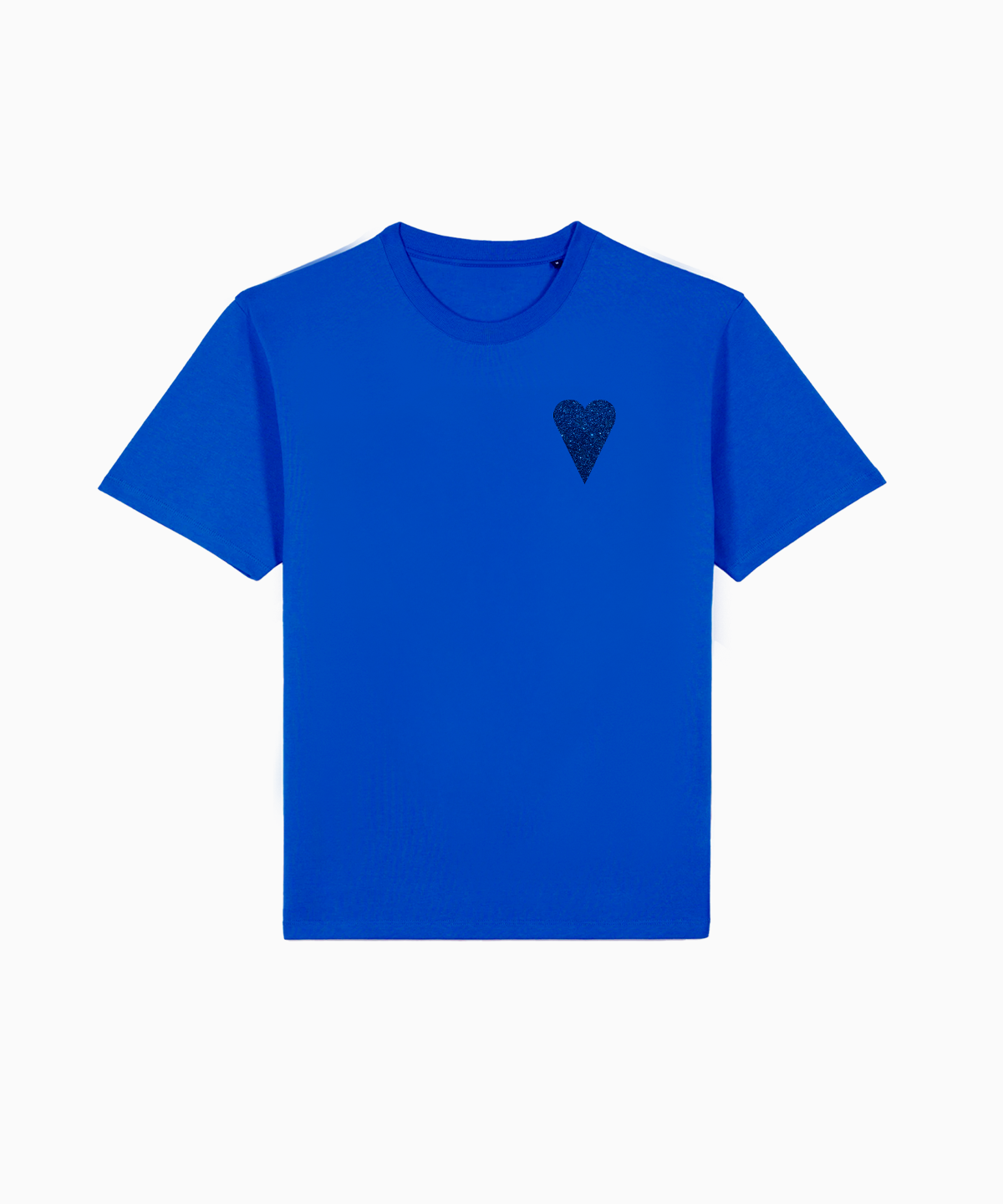 T-SHIRT BLEU ROYAL ST-TROP GLITTER