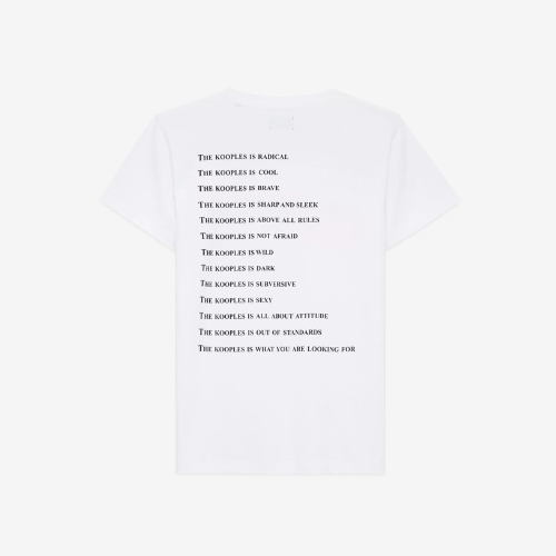 T-shirt What is blanc