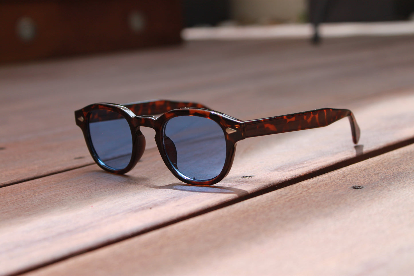classic leopard blue