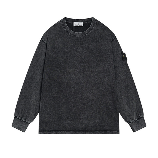 Stone Monogram Hoodie