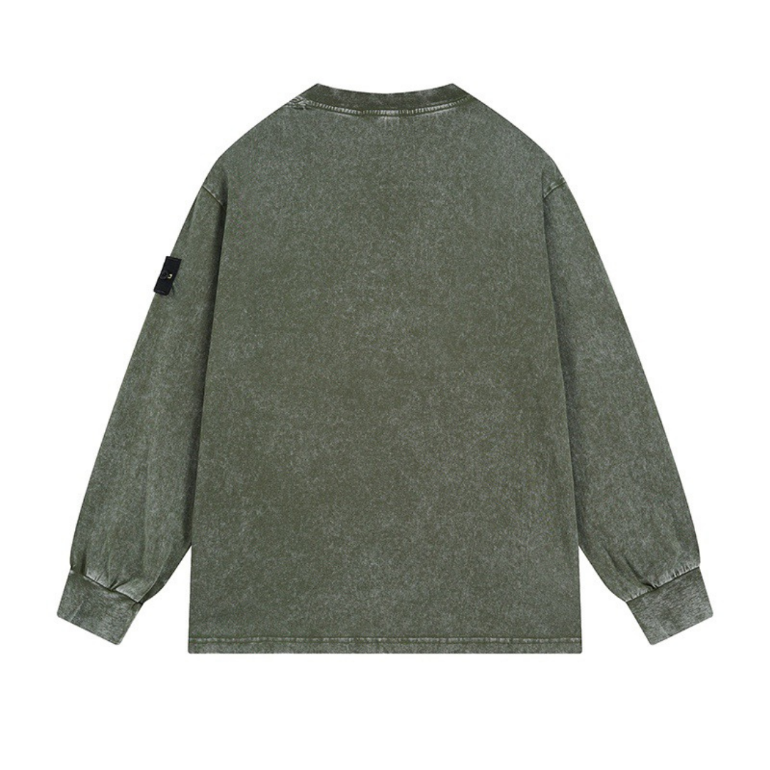 Stone Monogram Hoodie