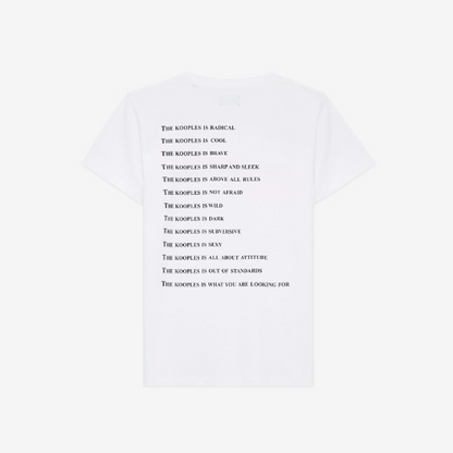 T-shirt What is blanc