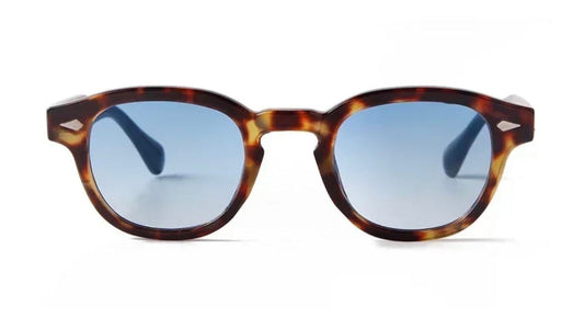 classic leopard blue