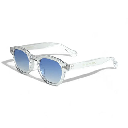 classic glass blue
