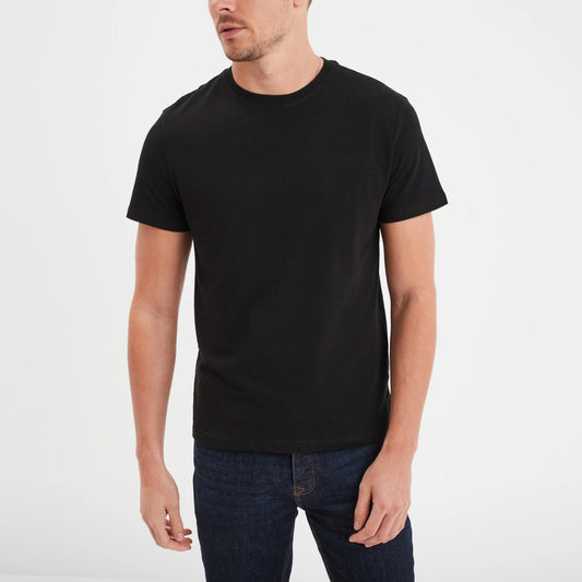 T shirt noir coton